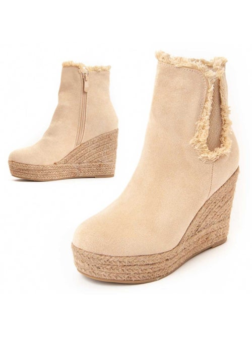 Botin Cuña Sintetico Montevita - Kiabi