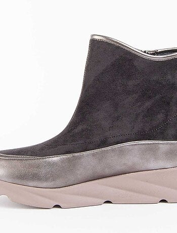 Botin Cuña Sintetico Montevita