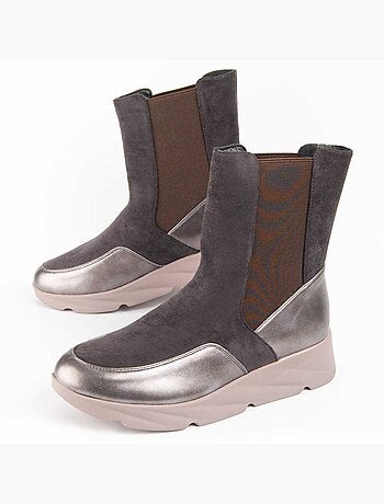 Botin Cuña Sintetico Montevita