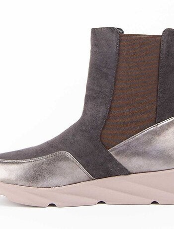 Botin Cuña Sintetico Montevita