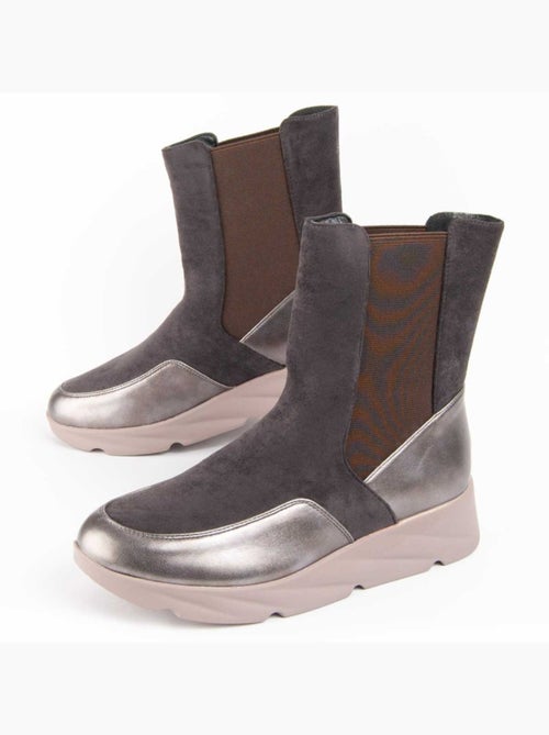 Botin Cuña Sintetico Montevita - Kiabi
