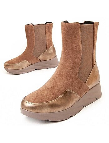 Botin Cuña Sintetico Montevita