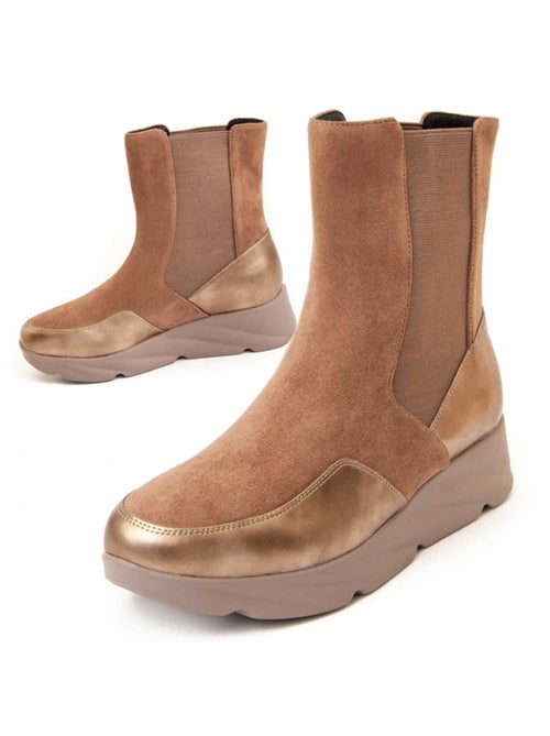 Botin Cuña Sintetico Montevita - Kiabi