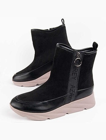 Botin Cuña Sintetico Montevita