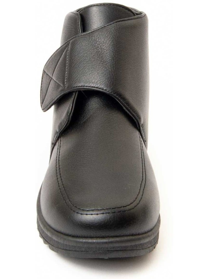 Botin Cuña Sintetico Montevita Negro - Kiabi