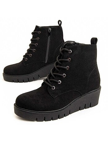 Botín De Cuña Para Mujer. Montevita Bottivita