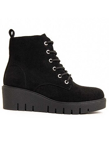 Botín De Cuña Para Mujer. Montevita Bottivita