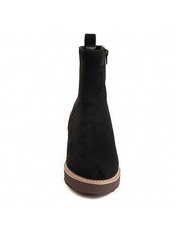 Botín De Cuña Para Mujer. Montevita Cereta