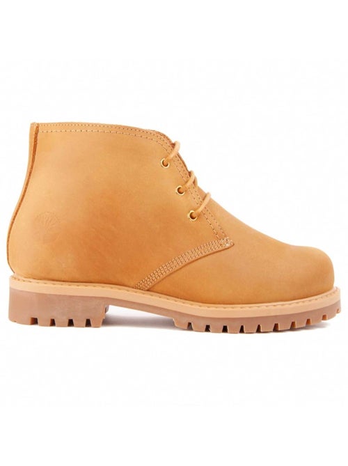 Botín De Piel Para Mujer. Purapiel Timeber - Kiabi