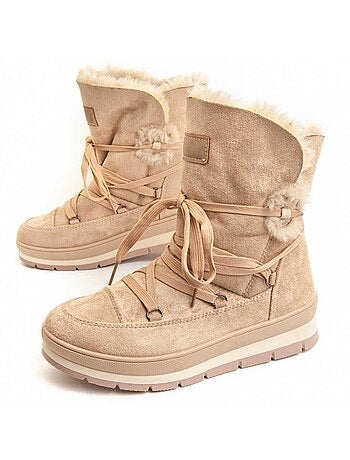 Botín De Plataforma Para Mujer. Montevita Bottivita