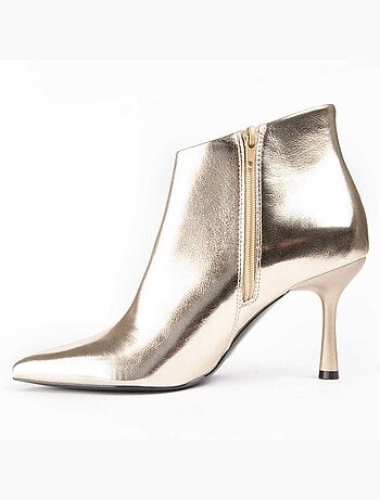 Botín De Tacón Para Mujer. Montevita Botinia