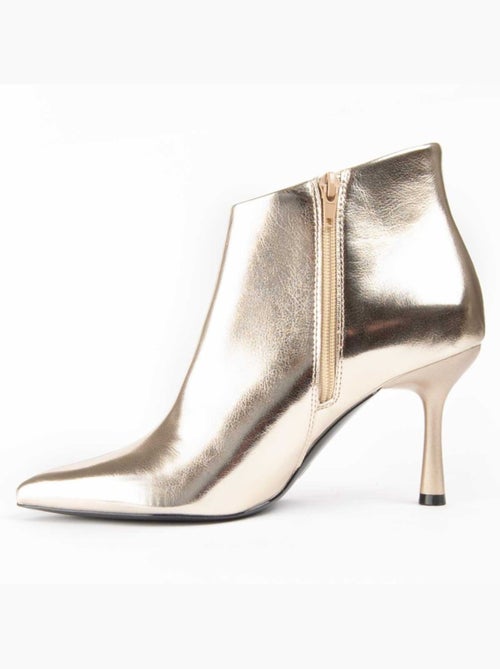 Botín De Tacón Para Mujer.  Montevita  Botinia - Kiabi