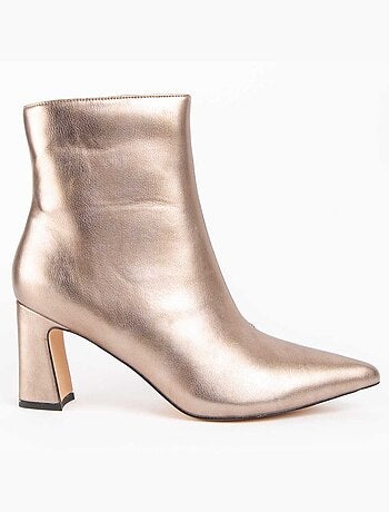 Botín De Tacón Para Mujer. Montevita Botirey