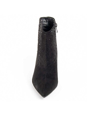 Botín De Tacón Para Mujer. Montevita Botirey