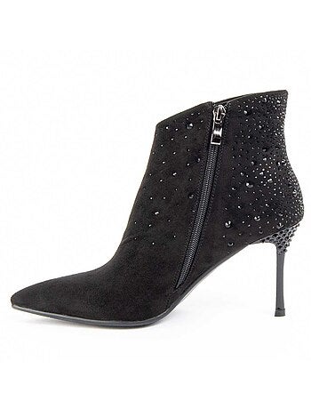 Botín De Tacón Para Mujer. Montevita Botirey