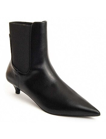 Botín De Tacón Para Mujer. Montevita Devilalow