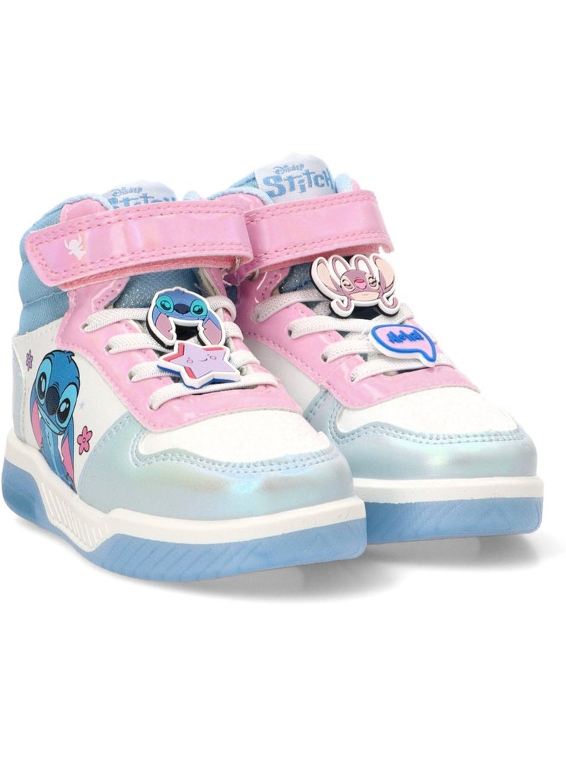 Botin deportivas casual niña suela plana - luna collection Malva lila - Kiabi