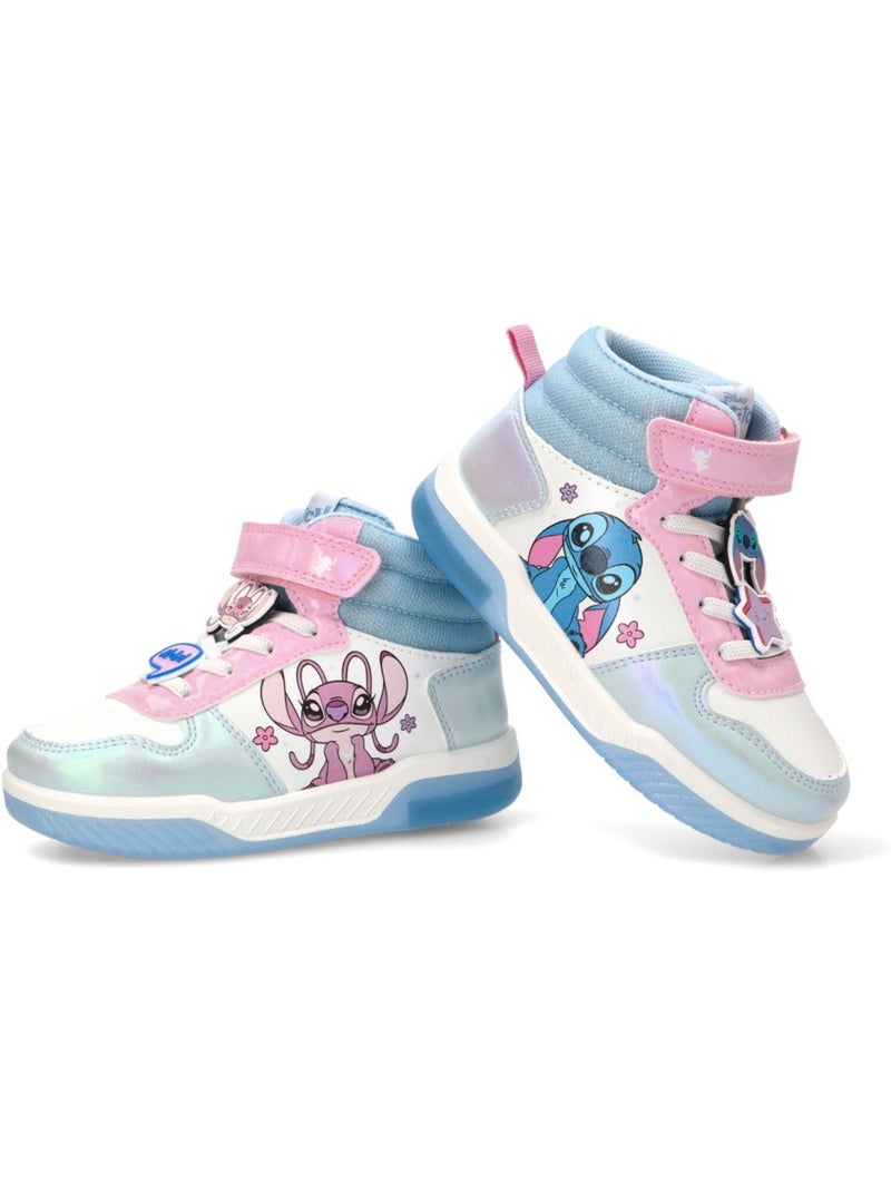 Botin deportivas casual niña suela plana - luna collection Malva lila - Kiabi