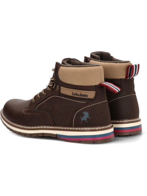 Botin diario hombre suela plana - lois - Kiabi