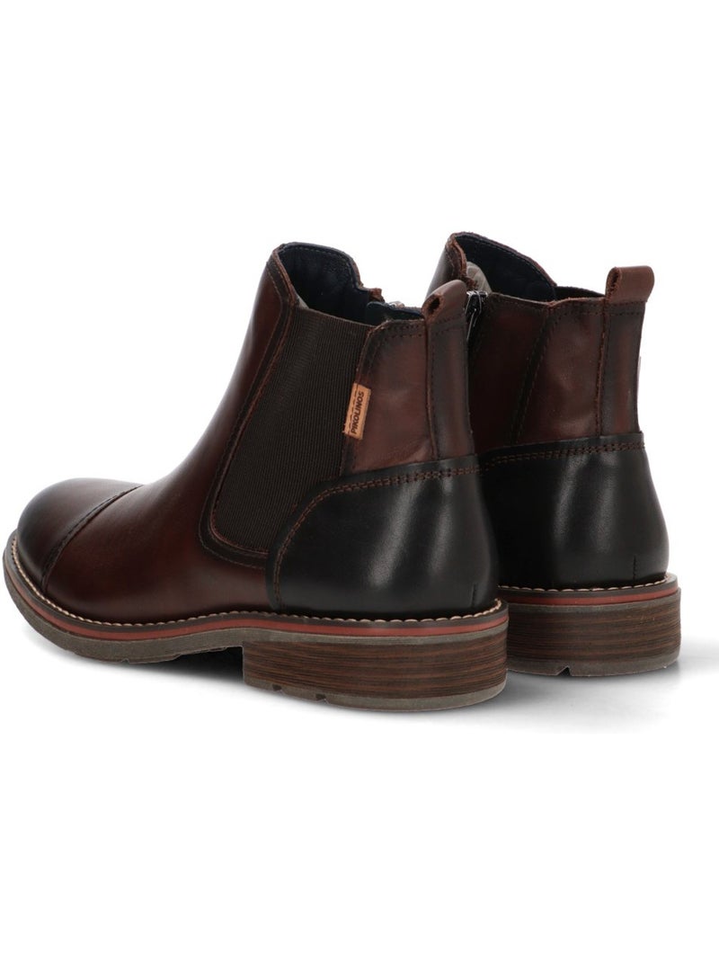 Botin diario hombre suela plana - pikolinos Marrón - Kiabi
