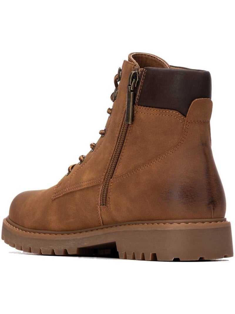 Botin diario hombre suela plana - refresh Camel - Kiabi