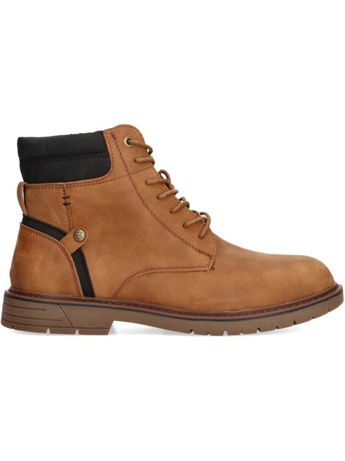 Botin Diario Hombre Tacón Medio - Etika - Kiabi