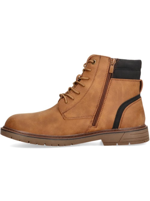 Botin Diario Hombre Tacón Medio - Etika - Kiabi