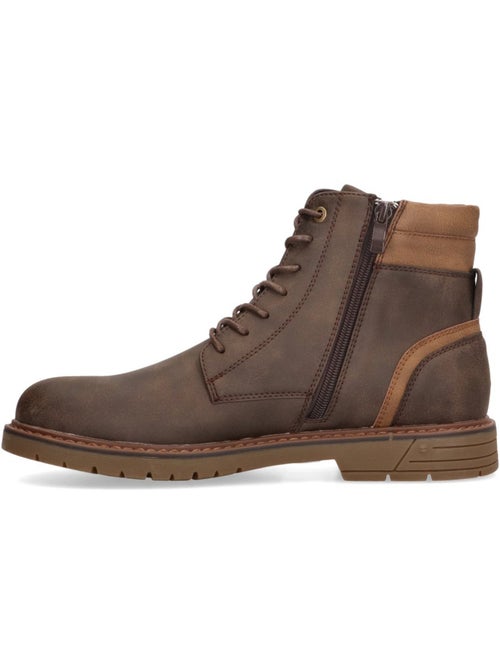 Botin Diario Hombre Tacón Medio - Etika - Kiabi
