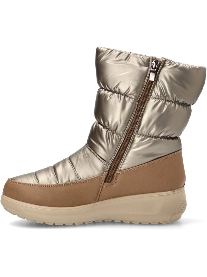 Botin Diario Mujer Suela Plana - Amarpies Beige - Kiabi
