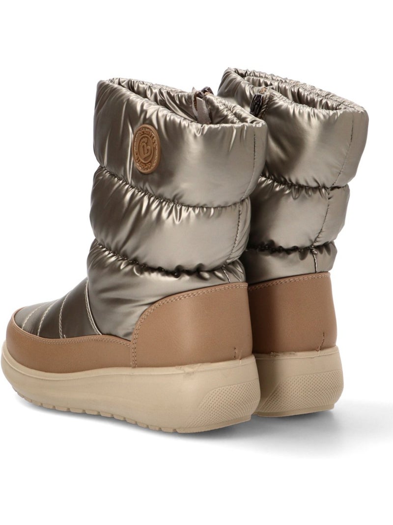 Botin Diario Mujer Suela Plana - Amarpies Beige - Kiabi