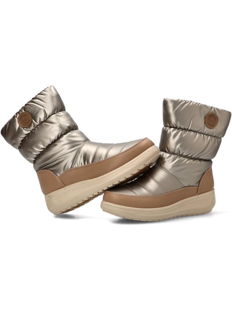 Botin Diario Mujer Suela Plana - Amarpies Beige - Kiabi