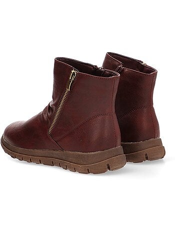 Botin diario mujer suela plana - armony