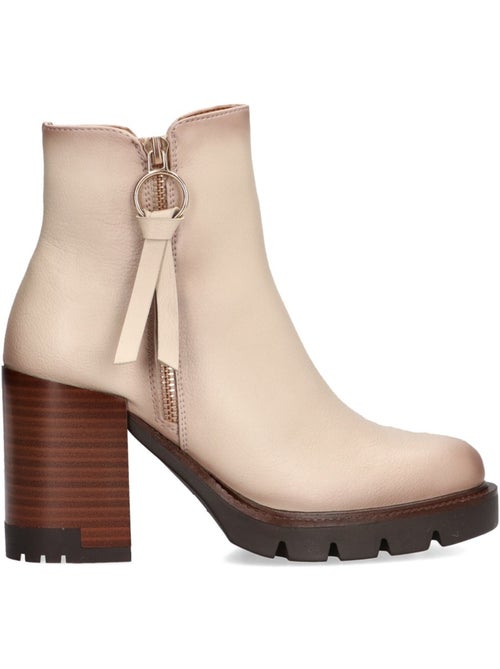 Botin Diario Mujer Tacón Alto - Etika - Kiabi