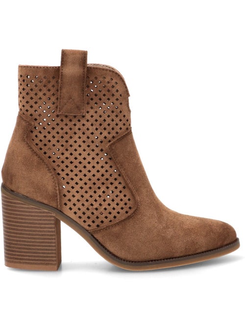 Botin Diario Mujer Tacón Alto - Etika - Kiabi