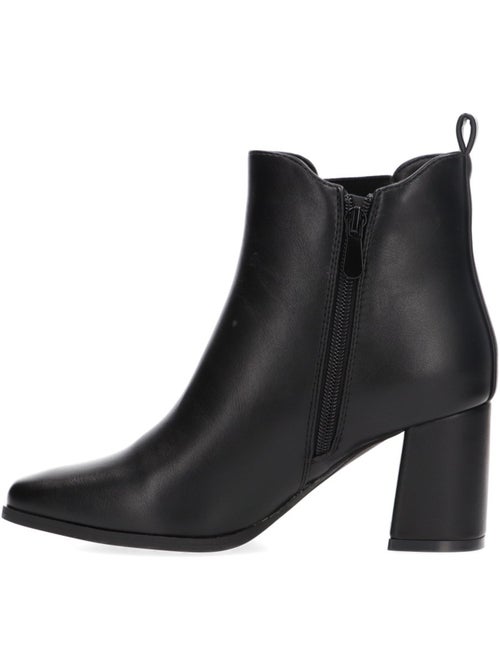 Botin diario mujer tacón alto - etika - Kiabi