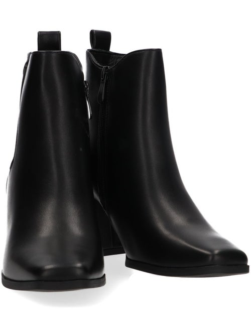 Botin diario mujer tacón alto - etika - Kiabi