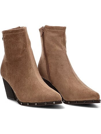 Botin diario mujer tacón alto - luna collection