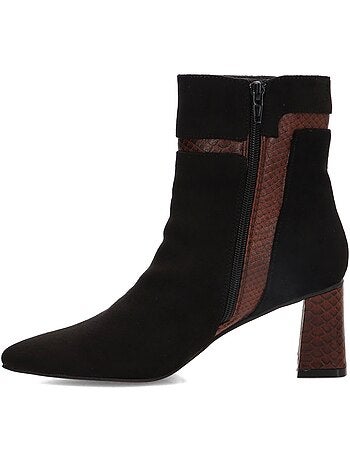 Botin diario mujer tacón alto - luna collection