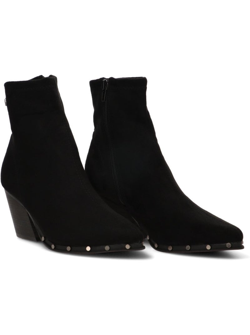 Botin diario mujer tacón alto - luna collection Negro - Kiabi
