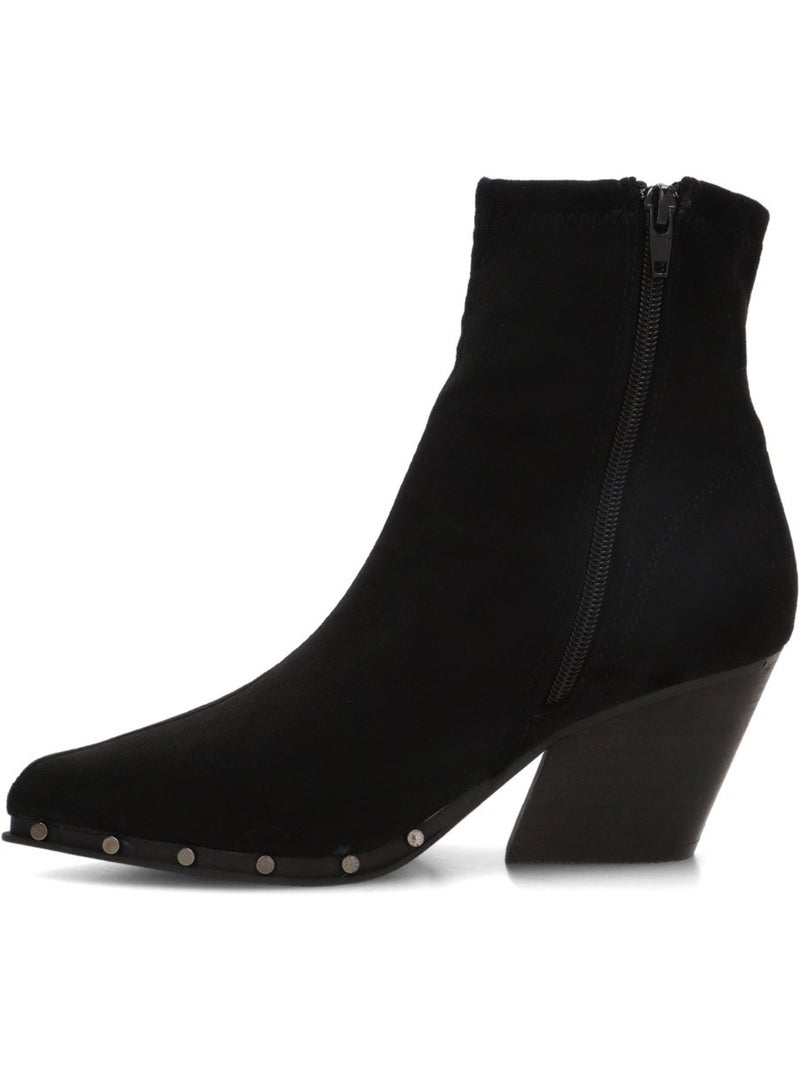 Botin diario mujer tacón alto - luna collection Negro - Kiabi