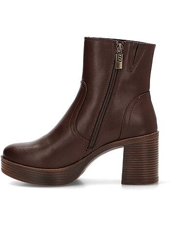 Botin diario mujer tacón alto - mustang