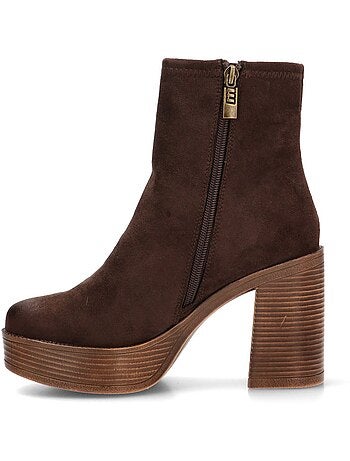 Botin diario mujer tacón alto - mustang