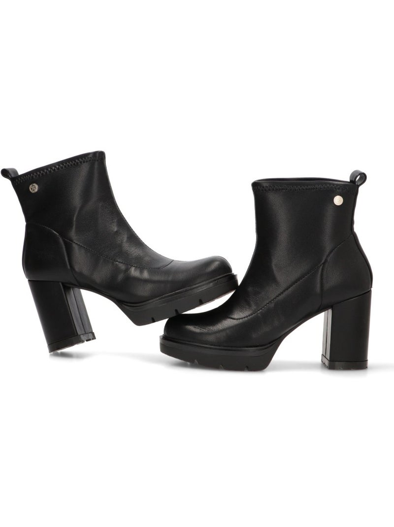 Botin diario mujer tacón alto - xti Negro - Kiabi