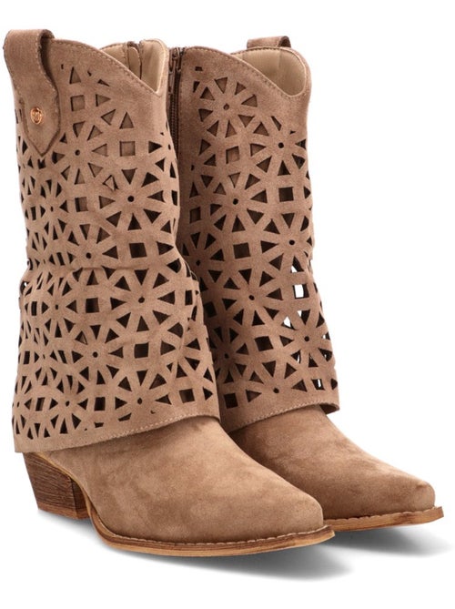 Botin Diario Mujer Tacón Medio - Buonarotti - Kiabi