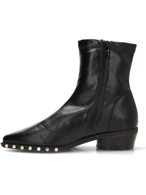 Botin diario mujer tacón medio - buonarotti - Kiabi
