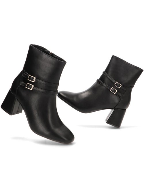 Botin diario mujer tacón medio - buonarotti - Kiabi