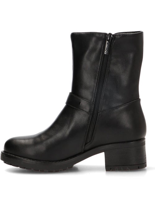 Botin diario mujer tacón medio - etika - Kiabi
