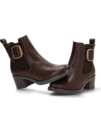 Botin Diario Mujer Tacón Medio - Hispaflex