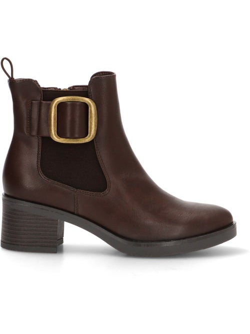 Botin Diario Mujer Tacón Medio - Hispaflex - Kiabi
