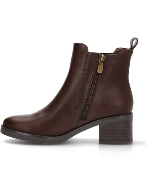 Botin Diario Mujer Tacón Medio - Hispaflex - Kiabi